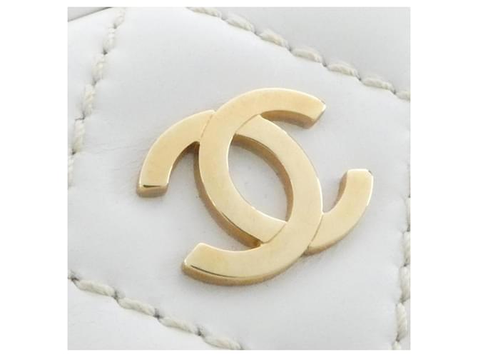 Borsa Chanel Wild Stitch Bianco - vista 6