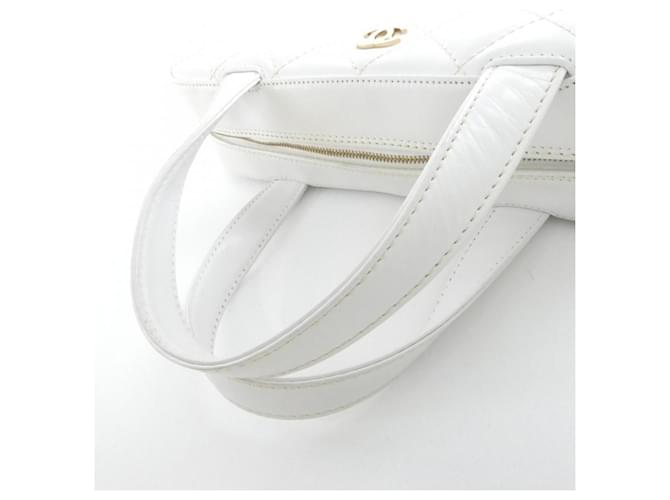 Borsa Chanel Wild Stitch Bianco - vista 7