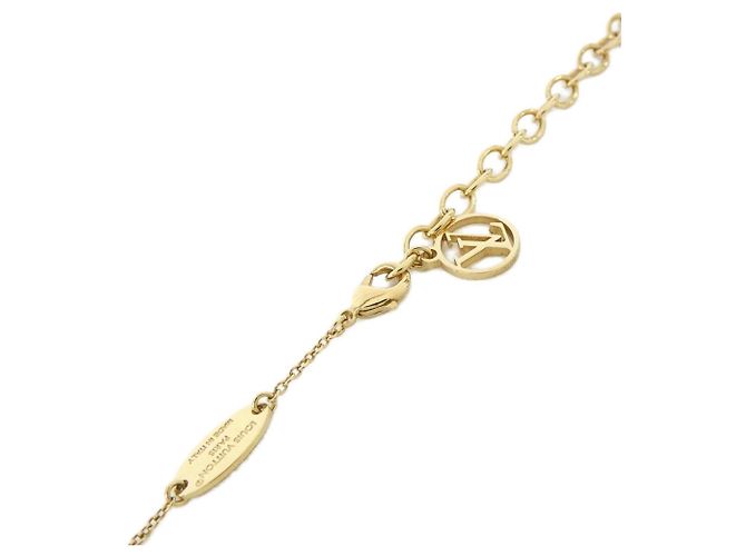 Louis Vuitton Collana Louisette D'oro - vista 4