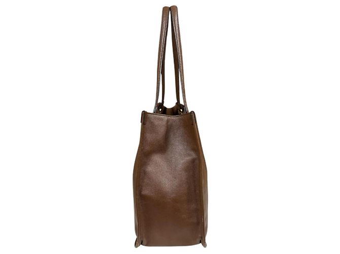 Borsa Tote Gucci Horsebit 1955 Marrone - vista 4