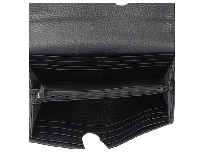 Gucci Interlocking G Long Wallet Schwarz - Ansicht 5