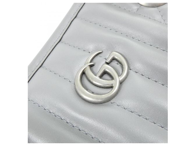 Borsa Gucci GG Marmont Marrone - vista 4