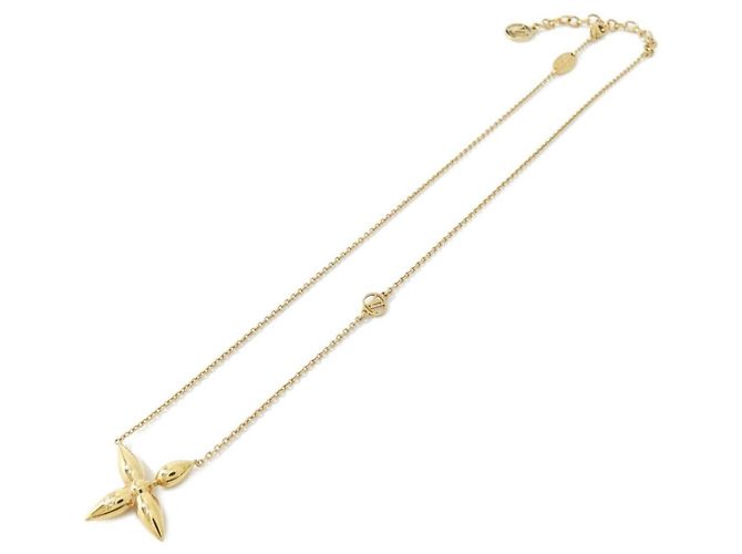 Louis Vuitton Collier Louisette Necklace D'oro - vista 2