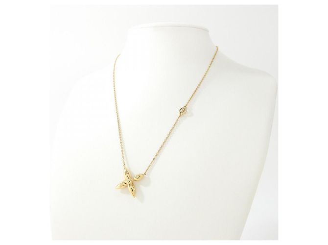 Louis Vuitton Collier Louisette Necklace D'oro - vista 6