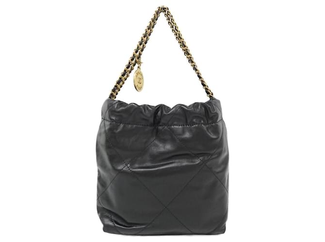 Mini borsa Chanel 22 Line Nero - vista 2