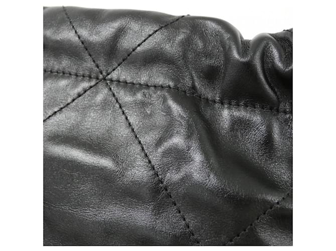 Mini borsa Chanel 22 Line Nero - vista 5