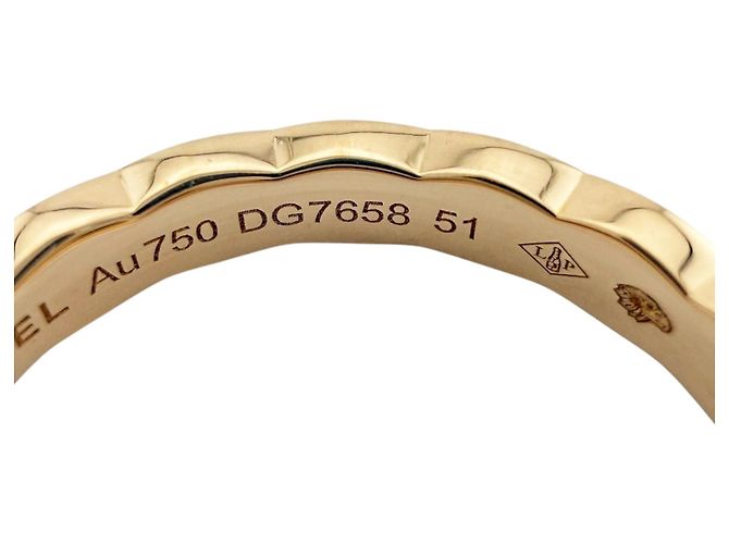 Anello Chanel Coco Crush in oro rosa 18K - vista 8