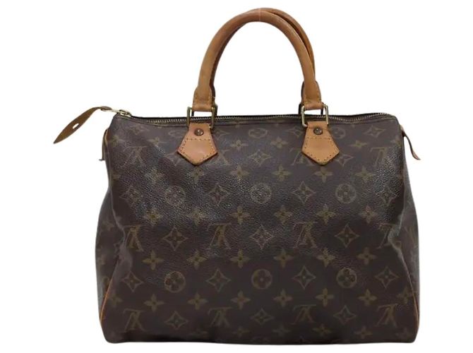 Louis Vuitton Speedy Monogram Canvas 30 Marron - vue 2