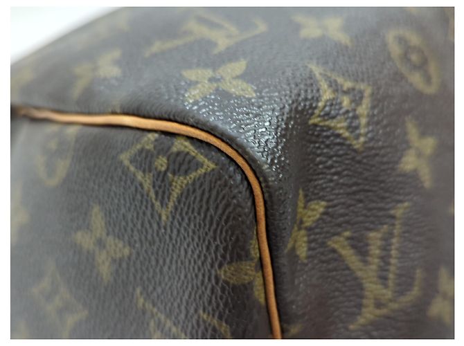 Louis Vuitton Speedy Monogram Canvas 30 Marron - vue 3