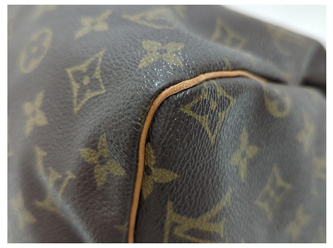 Louis Vuitton Speedy Monogram Canvas 30 Marron - vue 4