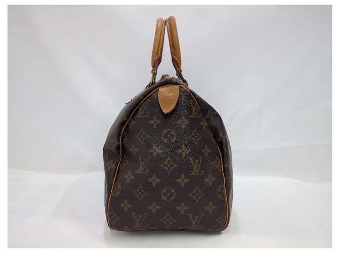 Louis Vuitton Speedy Monogram Canvas 30 Marron - vue 7
