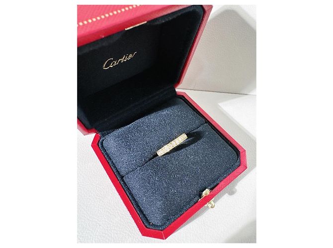 Anello Cartier 1895 Diamanti in Oro Giallo 18K D'oro - vista 5
