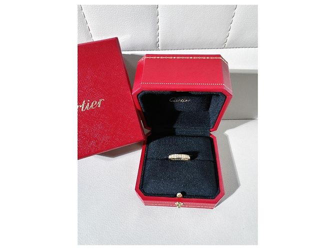 Anello Cartier 1895 Diamanti in Oro Giallo 18K D'oro - vista 7