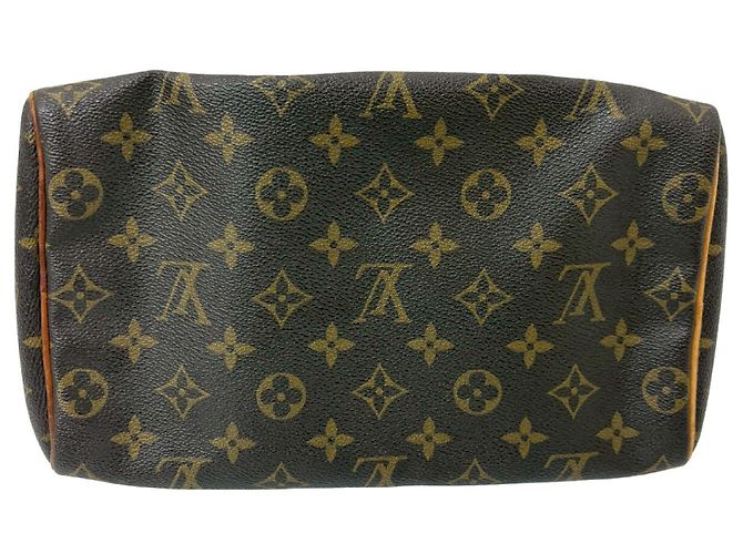 Louis Vuitton Speedy Handbag Monogram Canvas 25 Brown - view 3