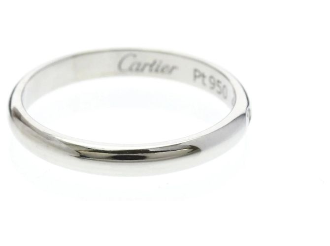 Fede Cartier 1895 Platino 2.5mm Argento - vista 4