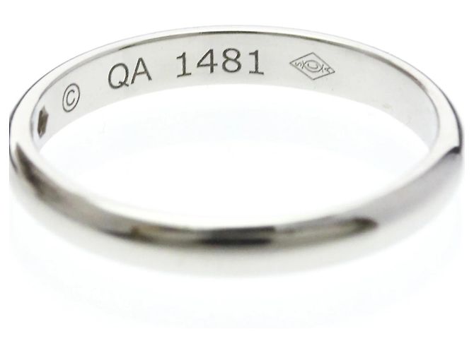 Fede Cartier 1895 Platino 2.5mm Argento - vista 5