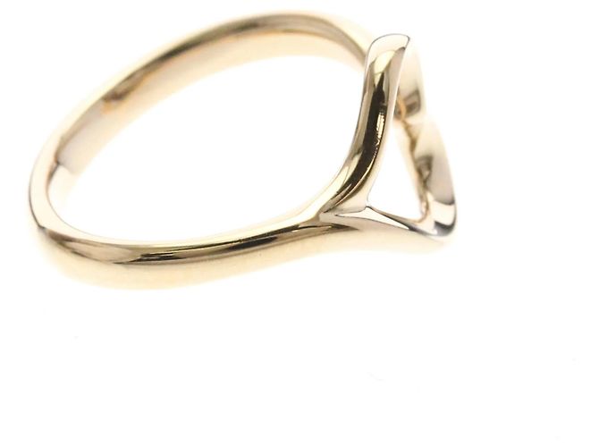Anello Tiffany & Co. Elsa Peretti Open Heart 18K Oro Rosa Mini D'oro - vista 4