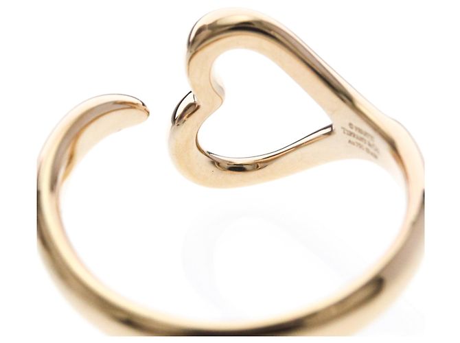 Anello Tiffany & Co. Elsa Peretti Open Heart 18K Oro Rosa Mini D'oro - vista 7