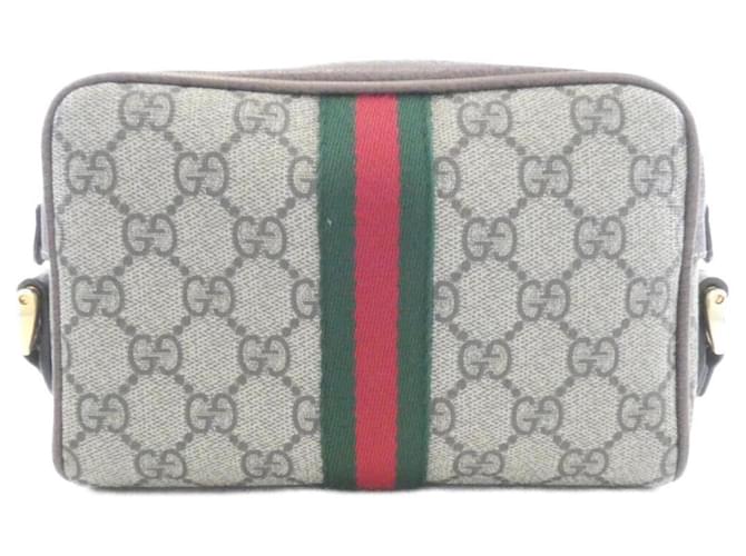 Borsa a Spalla Gucci Ophidia Marrone Beige - vista 2