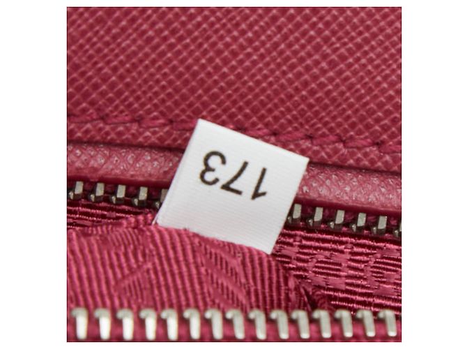 Sac bandoulière à chaîne matelassé Prada Tessuto Impunto Rose - vue 10