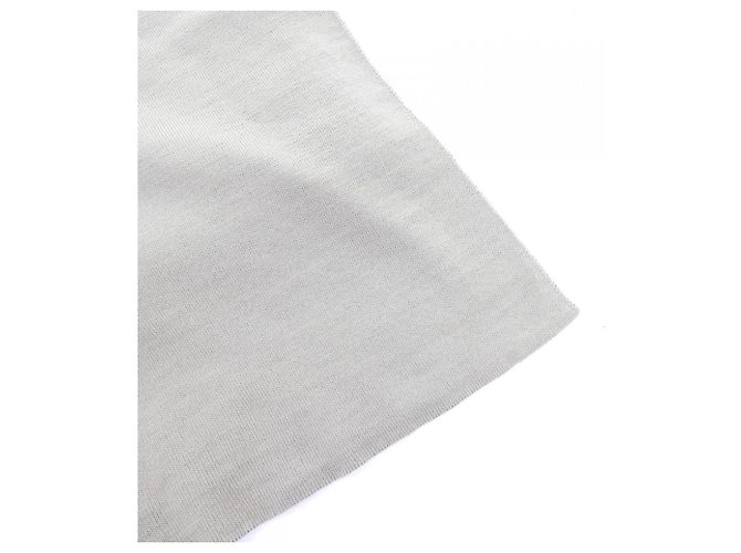 Lenço Hermès de seda e cashmere marrom - vista 2