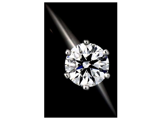 Tiffany & Co. Solitärring aus Platin 950 - Ansicht 6