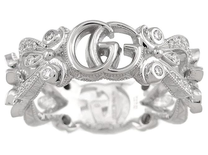 Gucci Flora #8 Diamond Band Ring Ring - Ansicht 2