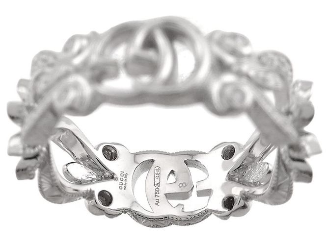 Gucci Flora #8 Diamond Band Ring Ring - Ansicht 3