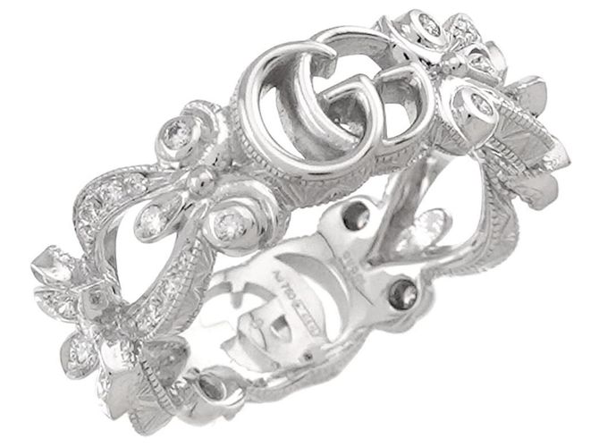 Gucci Flora #8 Diamond Band Ring Ring - Ansicht 4