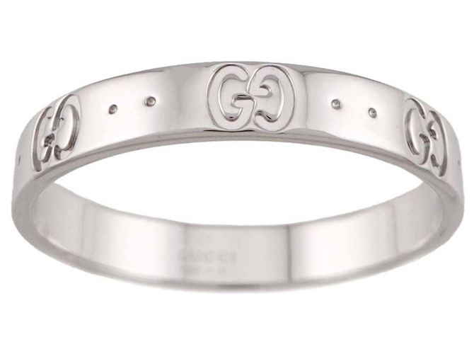 Gucci Icon Ring in 18K White Gold - view 2