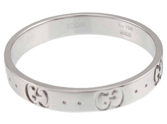 Gucci Icon Ring in 18K White Gold - view 3