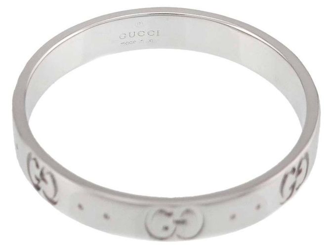 Gucci Icon Ring in 18K White Gold - view 4