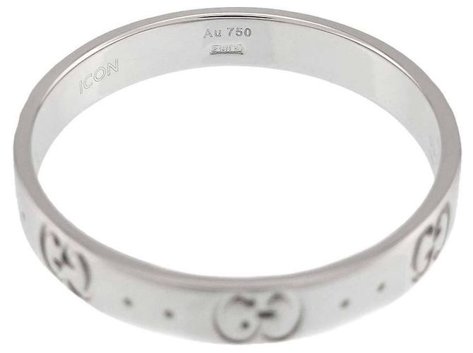 Gucci Icon Ring in 18K White Gold - view 5