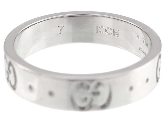Gucci Icon #7 Ring aus 18K Weißgold - Ansicht 4