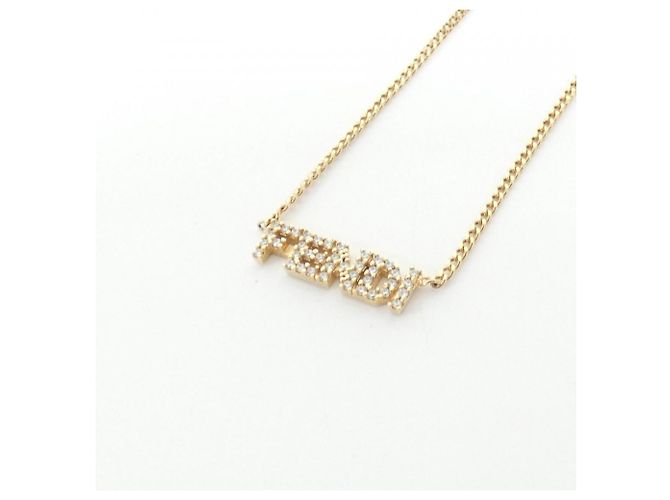 Collana Fendi 8AH252 A44G D'oro - vista 3