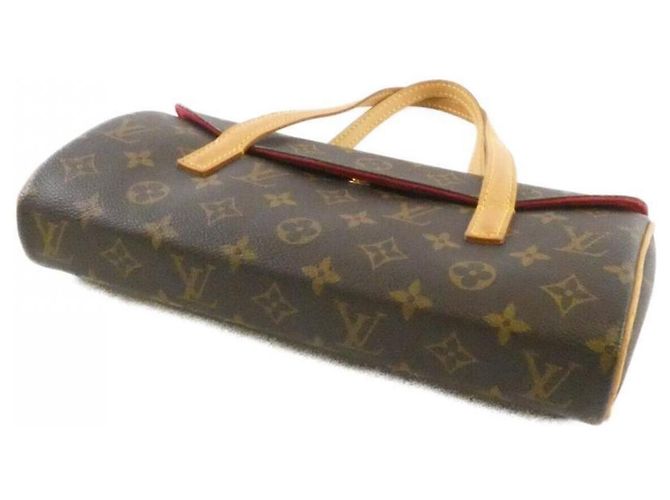 Borsa Louis Vuitton Monogram Sonatine Marrone - vista 3