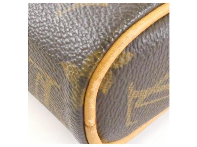 Borsa Louis Vuitton Monogram Sonatine Marrone - vista 4