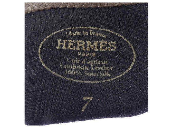 Hermès Guanti caldi marroni Hermes Marrone - vista 3