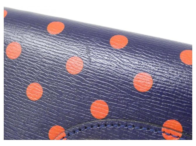 Portafoglio con catena Gucci Horsebit 1955 Rosso Blu - vista 5