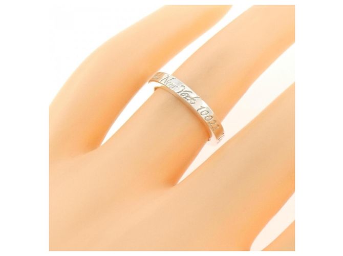 Tiffany & Co Anillo estrecho Tiffany Notes Plata - vista 5