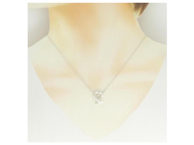 Tiffany & Co Collana piccola Tiffany Loving Heart Argento - vista 6