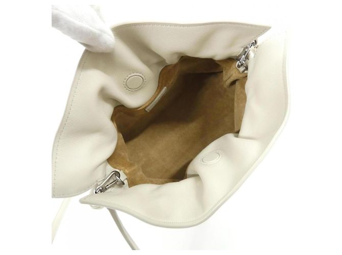 Clutch Mini Flamenco Loewe Bianco Crudo - vista 9