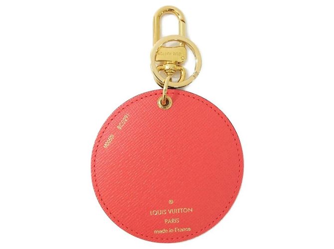Portachiavi Illustrato Christmas Louis Vuitton Marrone - vista 2