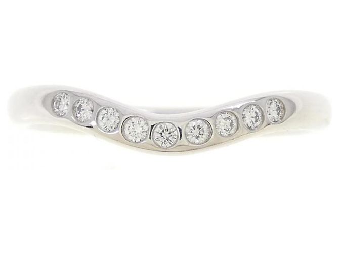 Tiffany & Co. Geschwungener Platinring - Ansicht 2