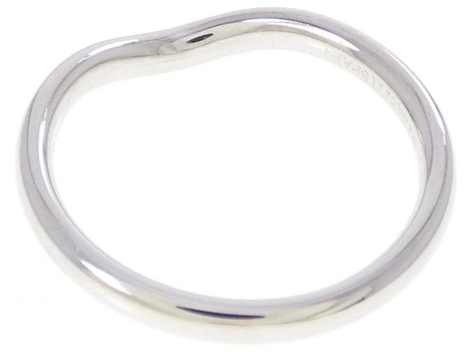 Tiffany & Co. Geschwungener Platinring - Ansicht 3