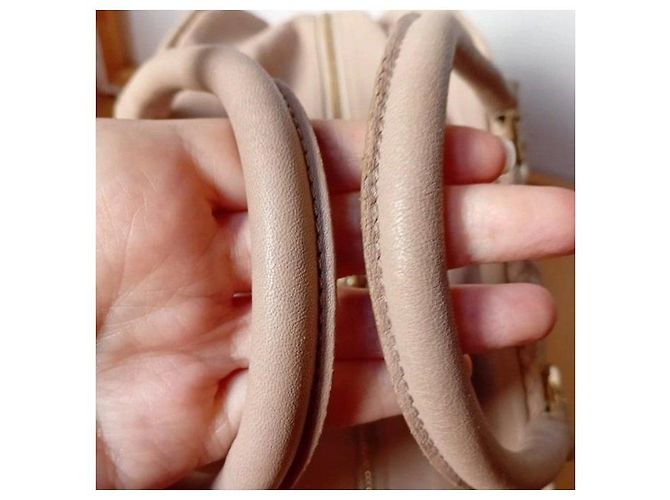 Gianni Versace Couture Borsa a mano in pelle motivo greca Beige - vista 11