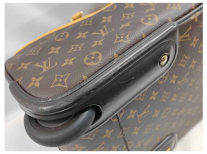 Borsa Louis Vuitton Speedy Monogram Canvas 50 Marrone - vista 7