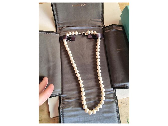Tiffany & Co. Collana di perle Ziegfeld, 47 cm Bianco - vista 3