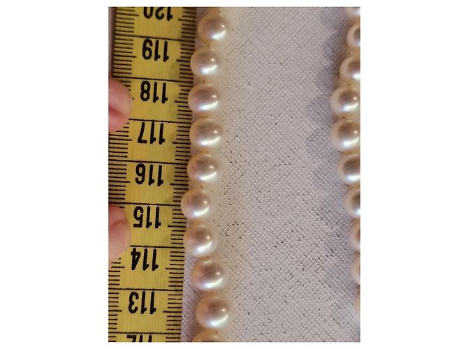 Tiffany & Co. Collana di perle Ziegfeld, 47 cm Bianco - vista 8