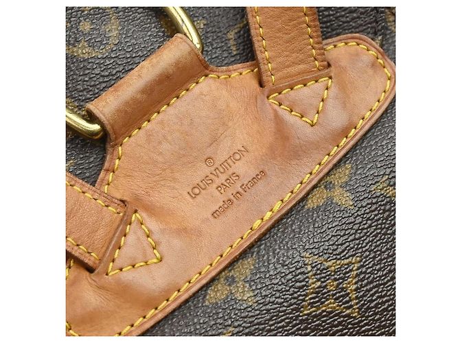 Louis Vuitton Montsouris Monogram Canvas MM Marrom - vista 4